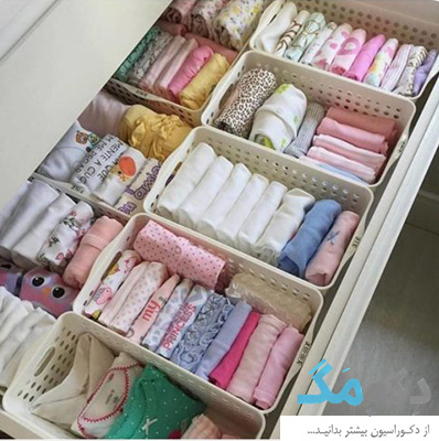 ترفند مرتب كردن كمد لباس