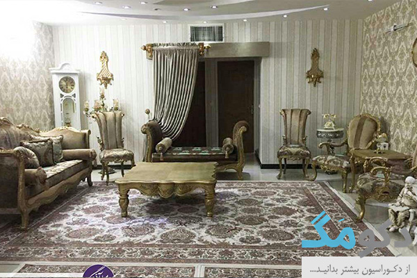 چیدمان مبل کلاسیک