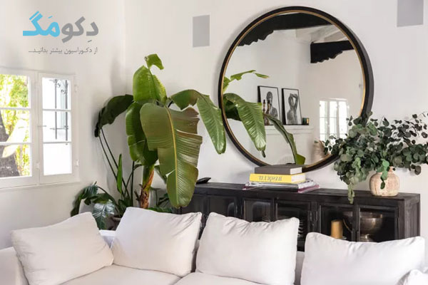 تزئین دیوار پذیرایی زیبا