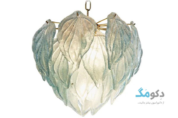 جدید ترین لوستر های مدرن شمعی شیشه ایی