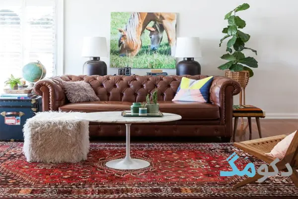 رنگ بندی مبلمان چستر برای منزل