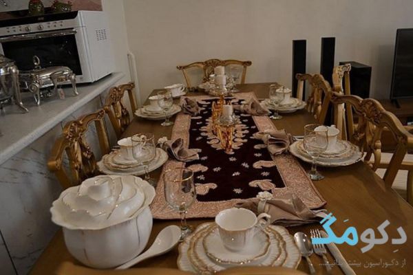 چطور بهترین چیدمان میز ناهارخوری را انجام بدهیم