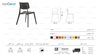 صندلی پلاستیکی کینگ مدل N617 از صنایع نظری