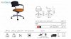 صندلی اداری مدل ویزیتور P884 از صنایع نظری