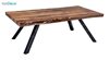 میز جلو مبلی چوبی مدل روستیک کد D003