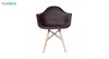 صندلی دسته دار ایمز مدل ایزی EW مشکی از استیل هامون