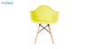 صندلی دسته دار ایمز مدل ایزی EW زرد از استیل هامون