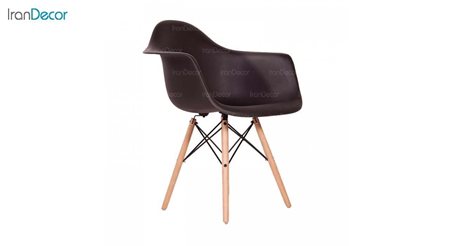 صندلی دسته دار ایمز مدل ایزی EW مشکی از استیل هامون