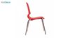 صندلی پلاستیکی مدل رونی RO62 قرمز از استیل هامون