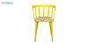 صندلی دسته دار مدل وینسو WIT زرد از استیل هامون