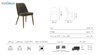 صندلی ناهار خوری ورونا مدل P950 از صنایع نظری