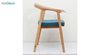 صندلی دسته دار چوبی نظری مدل لیسبون تشک دار کد P946