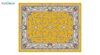 تصویر فرش ماشینی 1200 شانه کشمیر طرح سحر طلایی