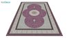 عکس فرش ماشینی 1200 شانه کشمیر طرح الماس بنفش