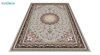 عکس فرش ماشینی 1200 شانه کشمیر طرح مهر نقره ای