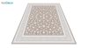 عکس فرش ماشینی 1200 شانه گل برجسته کشمیر طرح امپراطور نسکافه ای