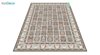 عکس فرش ماشینی 700 شانه کشمیر طرح بهشت قهوه ای