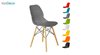 تصویر صندلی پایه ایفلی چوبی بنیزان مدل کندو کد K500