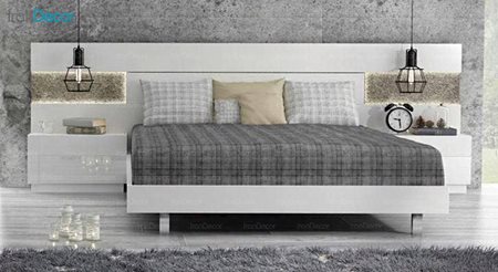 تصویر تخت خواب دو نفره امپریال مدل I126