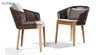 تصویر صندلی پایه چوبی صنیع کار مدل تورینو