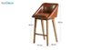 ابعاد صندلی اپن پایه چوبی آفر مدل مایا