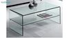 تصویر میز جلو مبلی شیشه ای با طبقه مدل کیمیا از اطلس