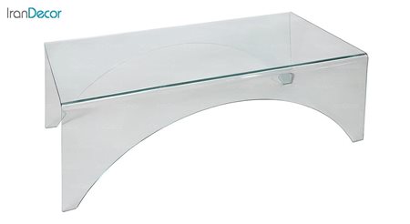 تصویر میز جلو مبلی شیشه ای مدل دلربا از اطلس
