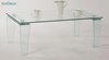 تصویر میز جلو مبلی شیشه ای اطلس مدل گلکسی