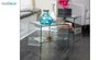 تصویر میز شیشه ای دو طبقه مدل اطلس
