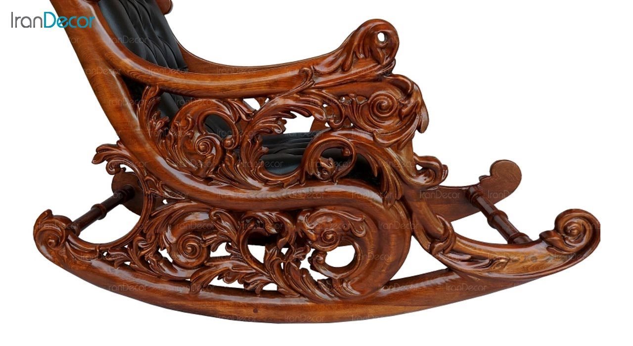 عکس صندلی راک آمازون چوب مدل کلاسیک