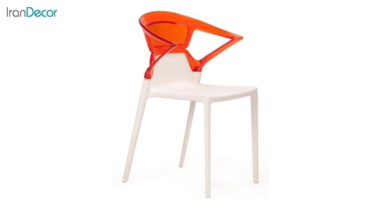 عکس صندلی پلاستیکی مدل لونا با پشتی پلی کربنات