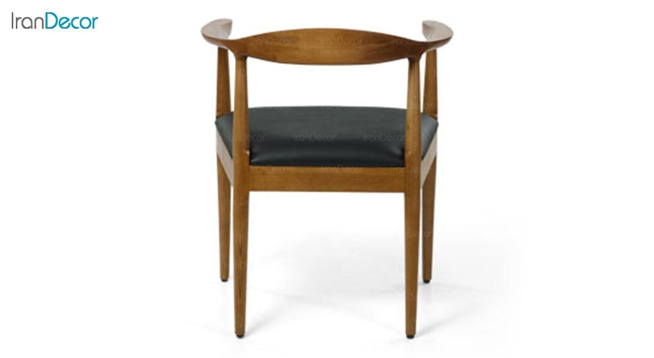 تصویر صندلی دسته دار چوبی جهانتاب مدل ریتا