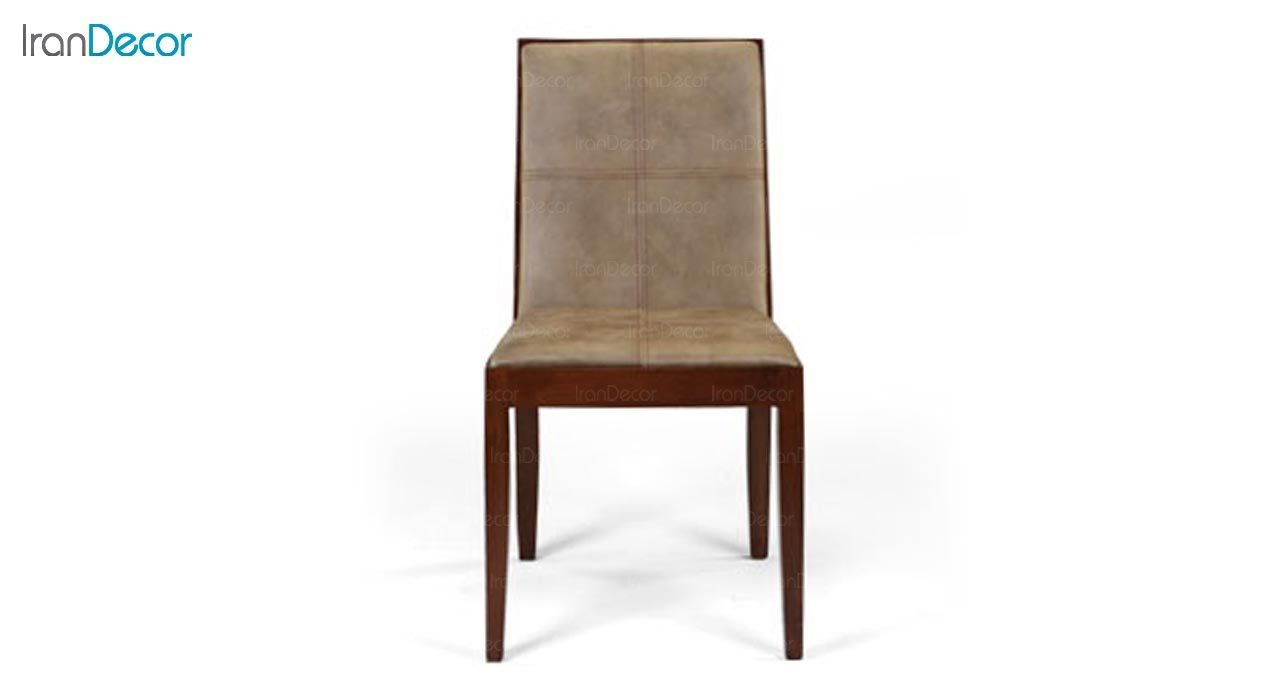 تصویر صندلی چوبی جهانتاب مدل روبیک