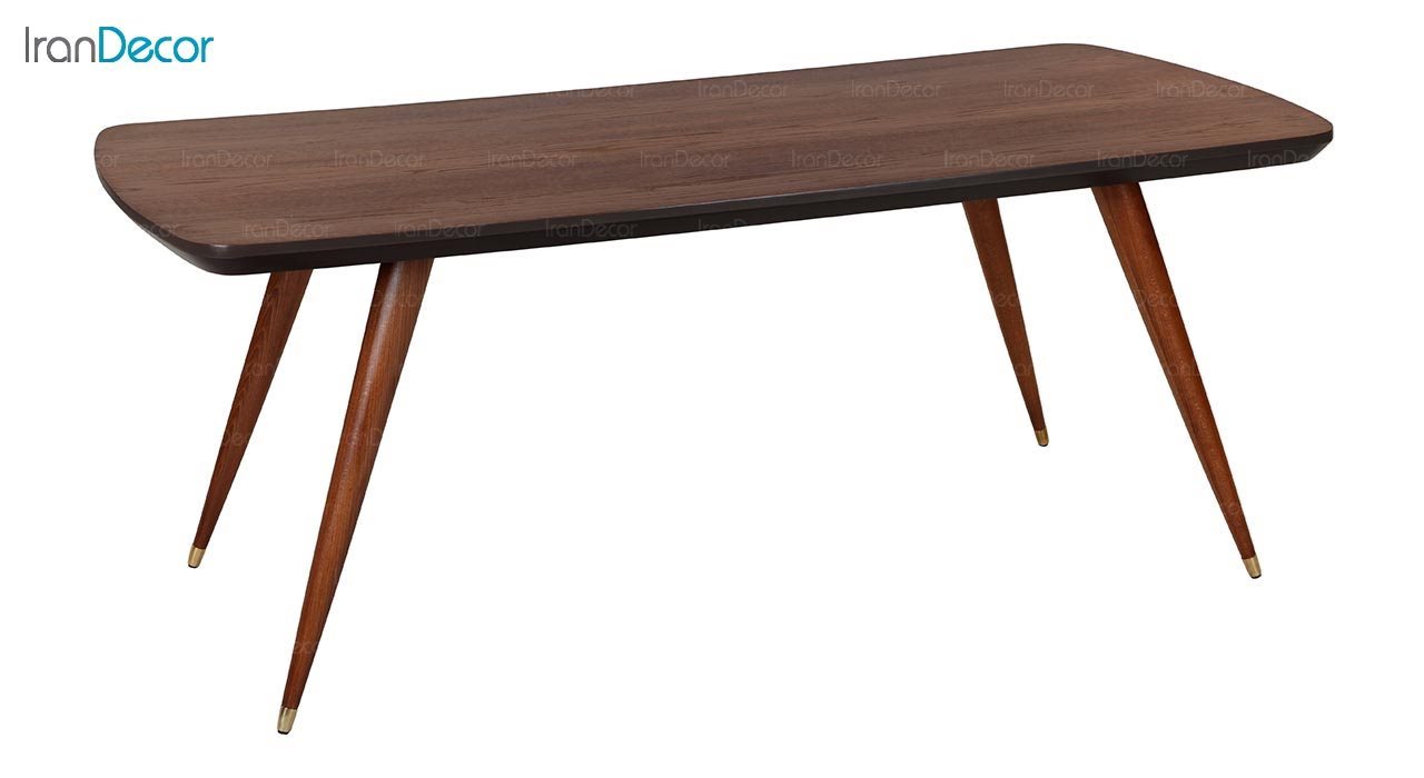 تصویر میز مستطیل چوبی جهانتاب مدل رومن کد 4904