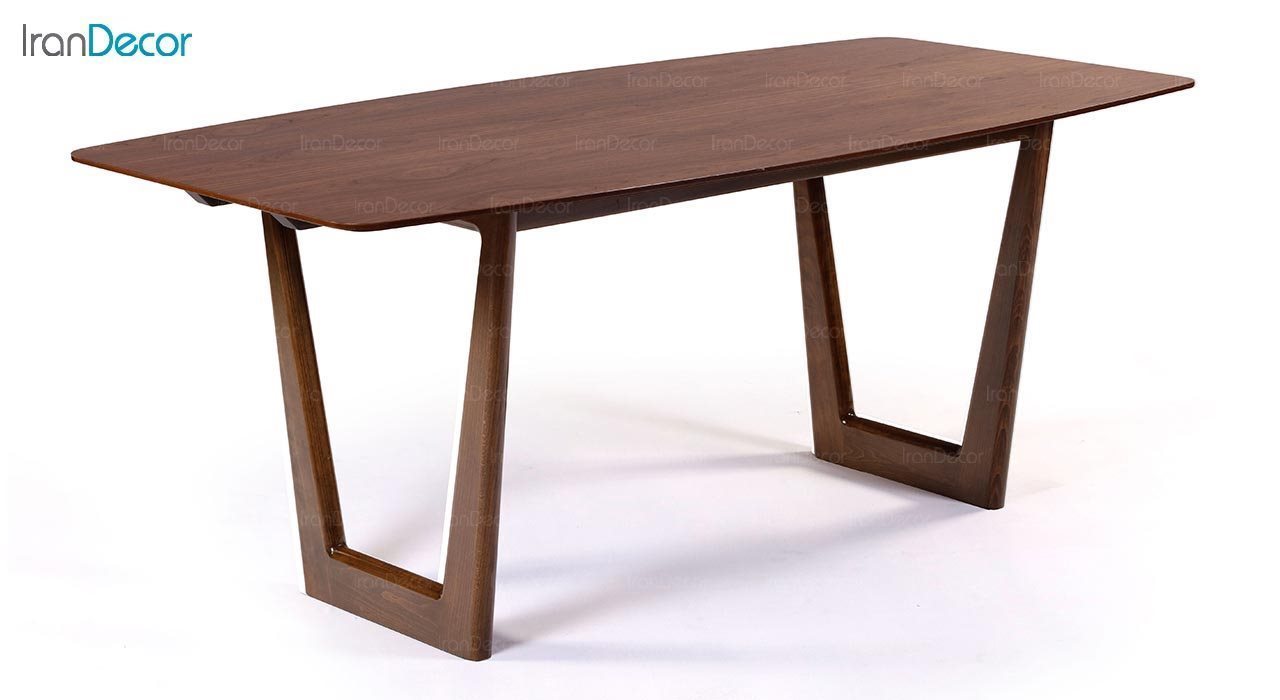 تصویر میز مستطیل چوبی جهانتاب مدل ژاکلین کد 4906