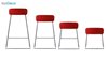 تصویر صندلی پایه فلزی نیمه بلند هلگر مدل بار Bar BS - 101