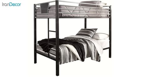 تخت خواب دو طبقه فلزی دورمی مدل s22