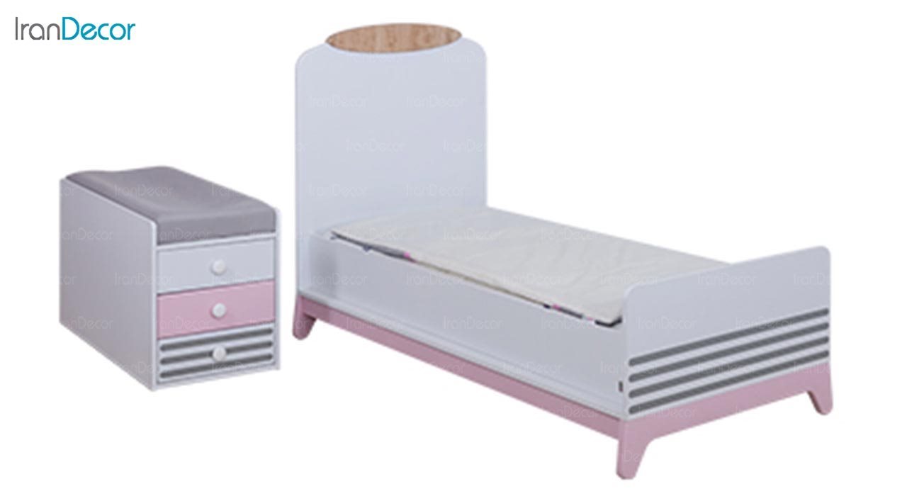 تصویر تخت خواب دو منظوره نوزاد مدل دلاریس API