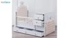 تصویر تخت خواب دو منظوره نوزاد مدل روژین API