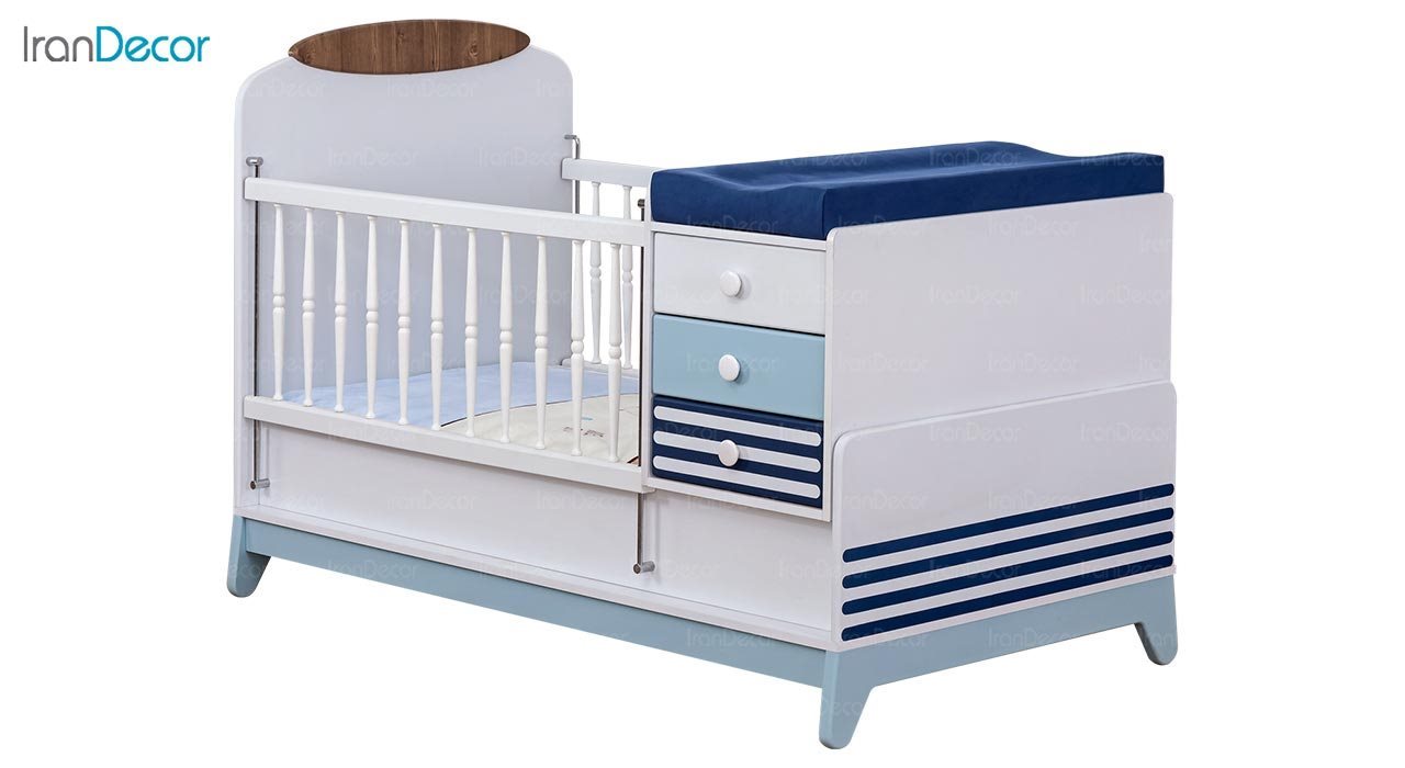 تصویر تخت خواب دو منظوره نوزاد مدل دیاکو API