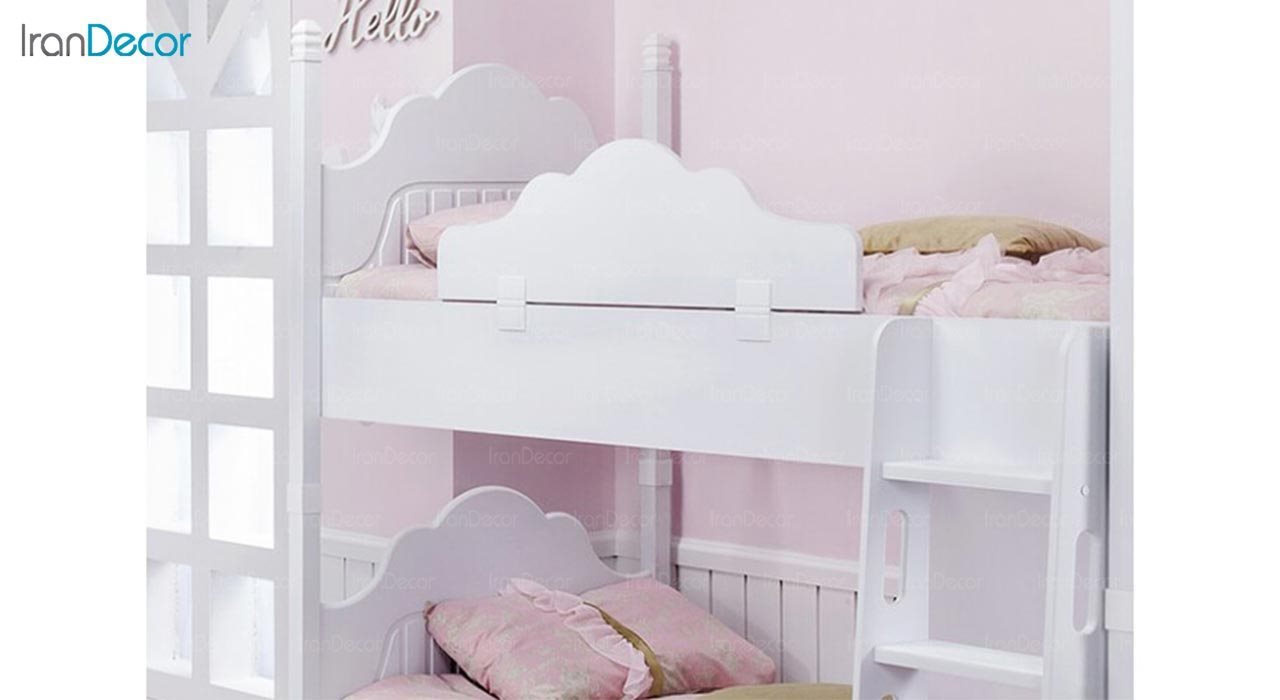 تصویر تخت خواب دو طبقه مدل پالی API