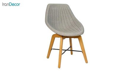 صندلی پایه چوبی ویهان مدل Vih-R80-W
