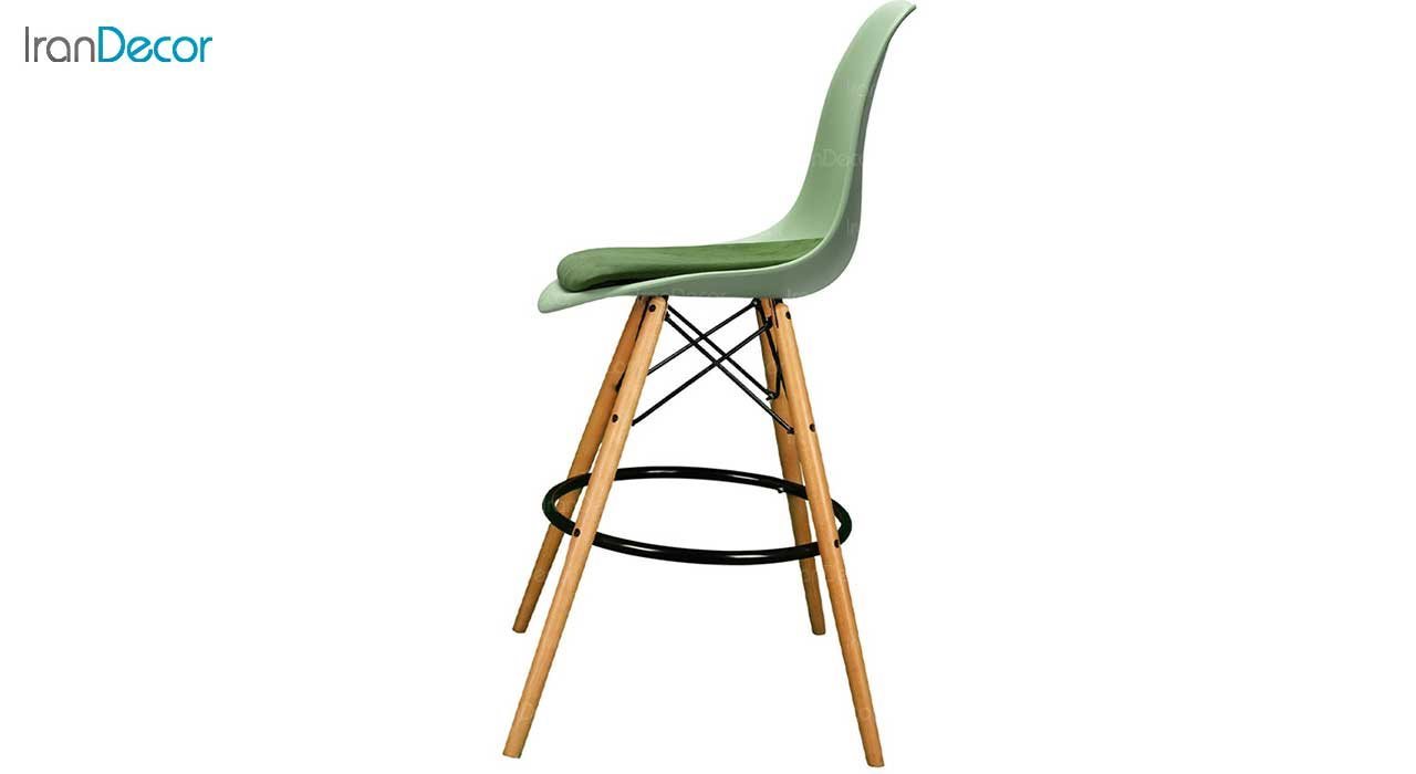 صندلی اپن پایه ایفلی استیل هامون مدل DANTW51