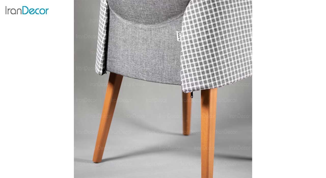 صندلی پایه چوبی لیو مدل T53u
