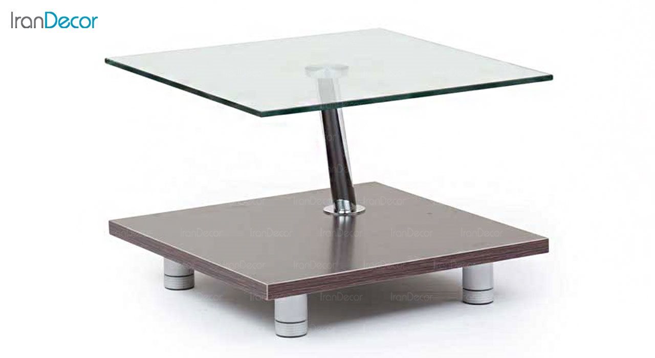 میز عسلی صفحه شیشه مدل  TS470