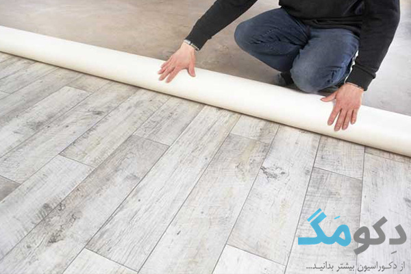 تعمیر معایب کفپوش pvc