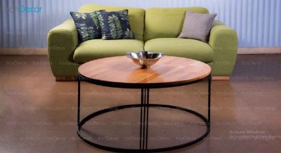 میز جلومبلی گرد مدل W0055.XL از سان هوم