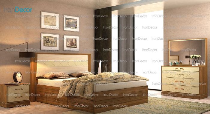 سرویس خواب مدل کارینا از ساج آسا