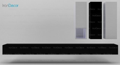 میز تلویزیون و باکس دیواری مدل WS_04 از مبلمان سگال	