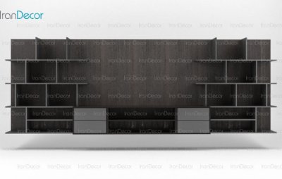 میز تلویزیون و کتابخانه مدل WS_05 از مبلمان سگال	